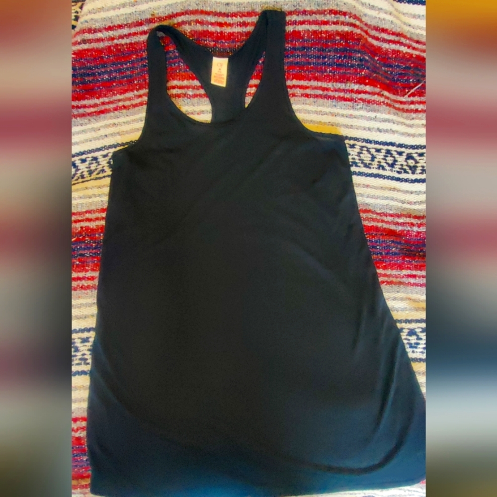 OP black sleep wear top medium (7-9)